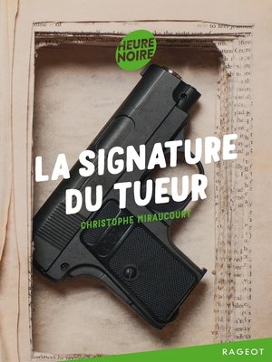 cover image of La signature du tueur